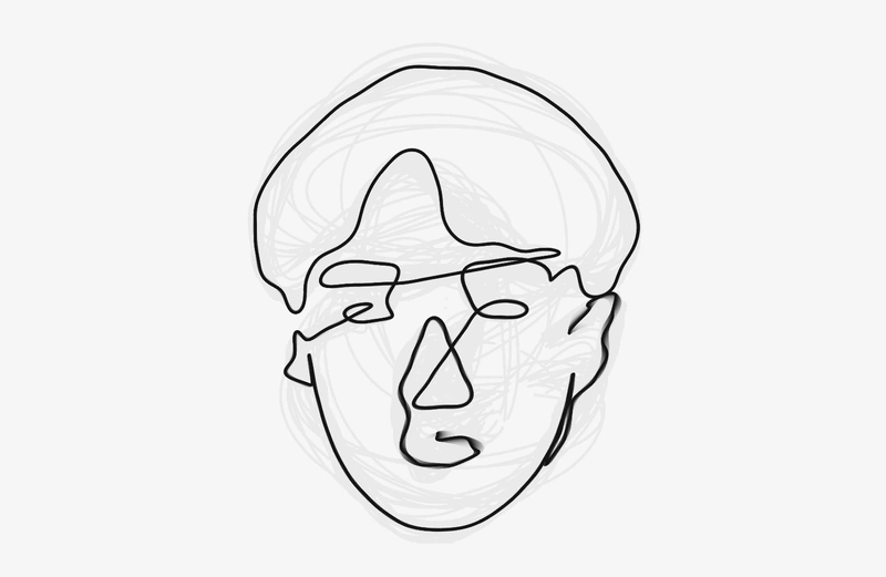 BioGlyph: Face to One-Line Drawing