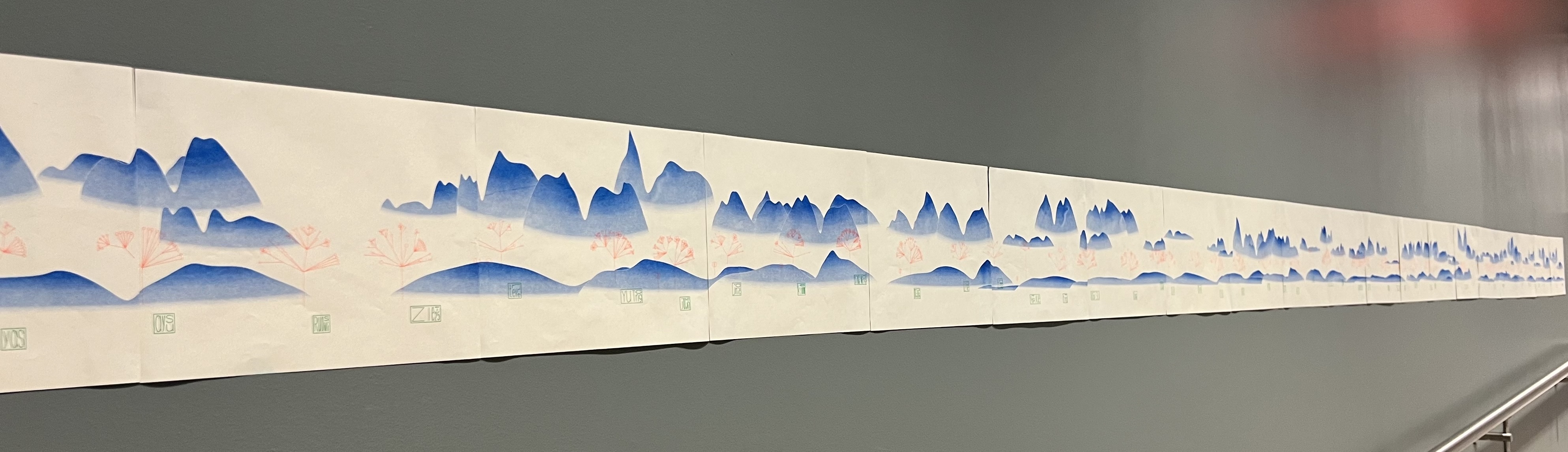 Printed landscape at ITP Winter Show 2025